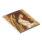 Kerstmis Fresco Angel Notitieblok (Schuin)