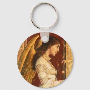 Kerstmis Fresco Angel Sleutelhanger