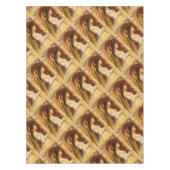 Kerstmis Fresco Angel Tafelkleed (Voorkant)