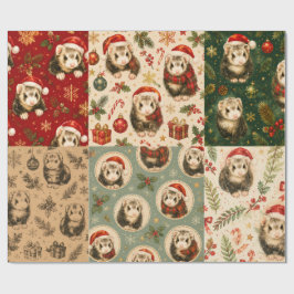 Kerstmis Fret Montague Inpakpapier