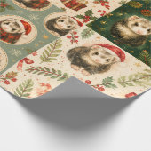 Kerstmis Fret Montague Inpakpapier (Hoek)