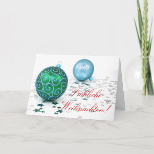 Kerstmis Fröhliche Weihnachten Holiday Card Feestdagen Kaart