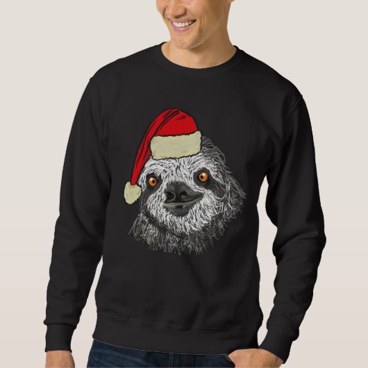 Kerstmis Funny Festive Animal Chill Humor Trui (Voorkant)