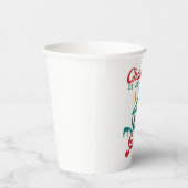 Kerstmis gaat helemaal over Jezus Nativiteitsscène Papieren Bekers (Rechts)