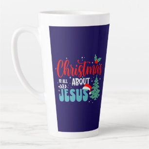 Kerstmis gaat over Jezus-43687 Latte Mok