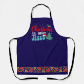 Kerstmis gaat over Jezus-43687 Schort (Voorkant)