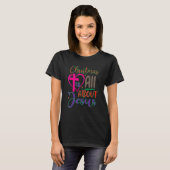 Kerstmis gaat over Jezus T-shirt (Voorkant volledig)