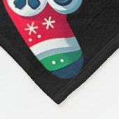 Kerstmis Gaming Controllers Kerstman Elf Kerstmis Fleece Deken (Hoek)