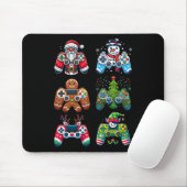 Kerstmis Gaming Controllers Kerstman Elf Kerstmis Muismat (Met muis)