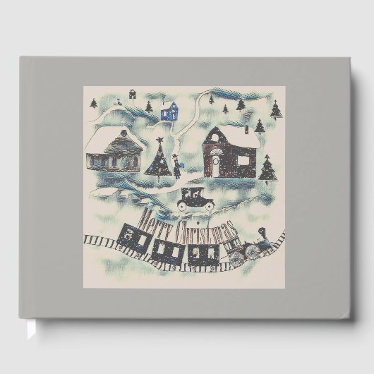 Kerstmis,  gastenboek (Voorkant)