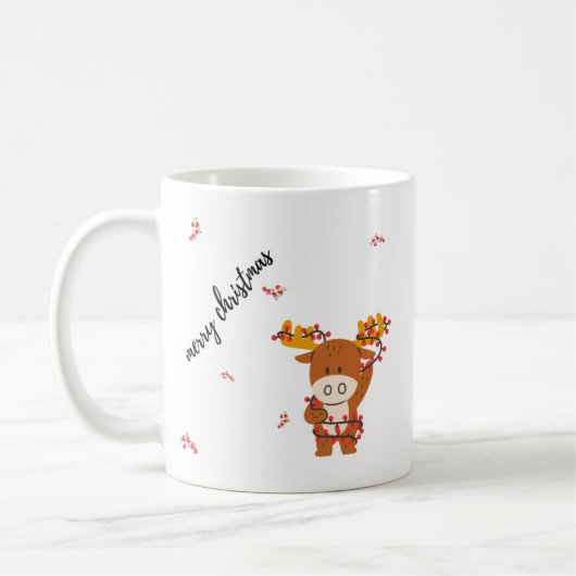Kerstmis Gazelle Mok (Links)
