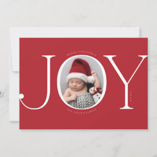 Kerstmis Geboorte Aankondiging Vakantie Fotokaart