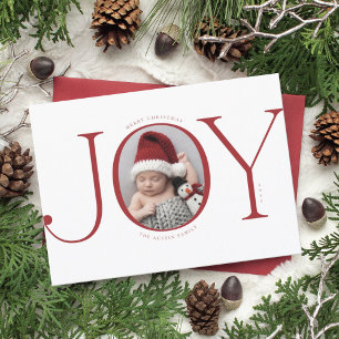 Kerstmis Geboorte Aankondiging Vakantie Fotokaart