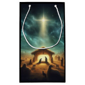 Kerstmis/Geboorte/Jezus Klein Cadeauzakje (Achterkant)