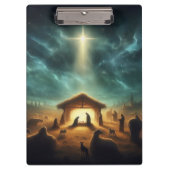 Kerstmis/Geboorte/Jezus Klembord (Voorkant)
