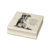 Kerstmis Geboorte Jezus Maria St. Joseph Katholiek Rubberstempel (Stempel)