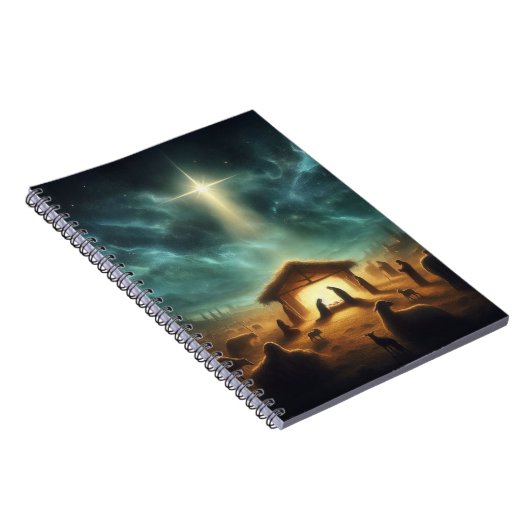 Kerstmis/Geboorte/Jezus Notitieboek (Rechterzijde)