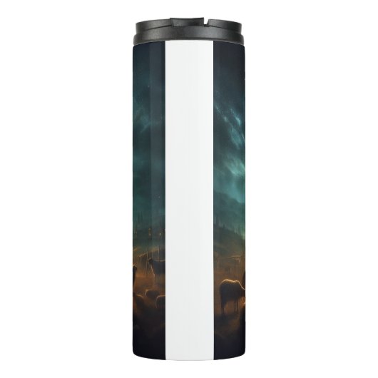 Kerstmis/Geboorte/Jezus Thermosbeker (Achterkant)