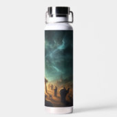 Kerstmis/Geboorte/Jezus Waterfles (Achterkant)