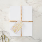 Kerstmis Geboorte Scène Bijbel Verse Glorie aan Go Cadeaulabels (Met Koord)