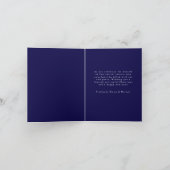 Kerstmis Geboorte Scène Glorie aan God Christelijk Feestdagen Kaart (Binnen)