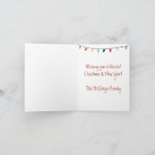 Kerstmis Geboorte Vreugde aan de Kaart van de Were (Binnen)