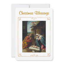 Kerstmis Geboorte Zegen Religieus 
