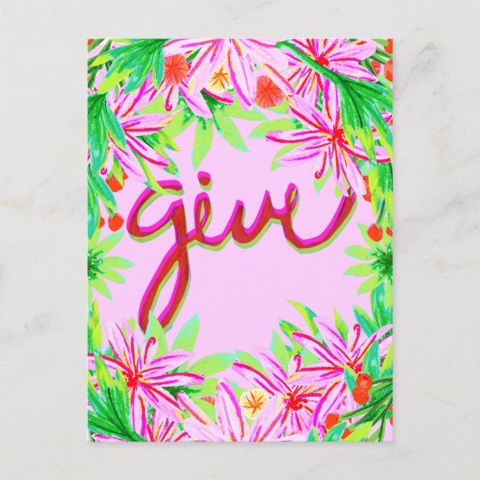 Kerstmis - Geef Feestdagenkaart (Voorkant)