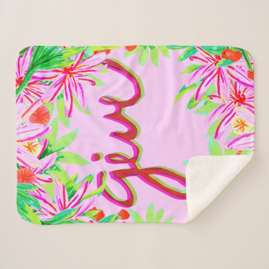 Kerstmis - Geef Sherpa Deken (Voorkant (horizontaal))