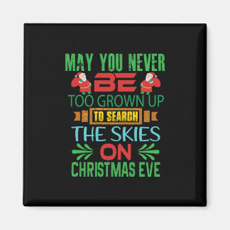 Kerstmis geeft de hemel op kerstavond magneet