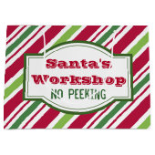 Kerstmis: geen cadeautas voor kerstmis (Voorkant)