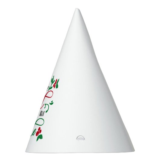 Kerstmis, geen paniek om je kerstslingers feesthoedjes (Rechts)