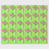 Kerstmis: geen snoeprietsnoer cadeaupapier (Vlak)