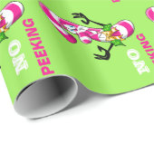 Kerstmis: geen snoeprietsnoer cadeaupapier (Rol Hoek)