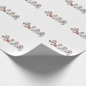 Kerstmis Geest Spoken Feestdag Halloween Kerstmis Cadeaupapier (Hoek)
