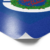 Kerstmis gehandicapten foto afdruk (Hoek)