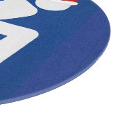 Kerstmis gehandicapten snijplank (Hoek)