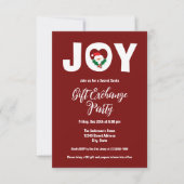 Kerstmis Geheime kerstcadeau-uitwisseling Kaart (Voorkant)