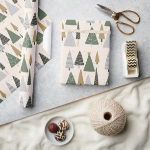 Kerstmis gekleurde Noel Kerstmis Cadeaupapier