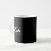 Kerstmis - geloof kerstkerstmis koffiemok (Voorkant links)