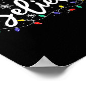 Kerstmis - geloof kerstkerstmis poster (Hoek)