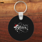 Kerstmis - geloof kerstkerstmis sleutelhanger (Voorkant)