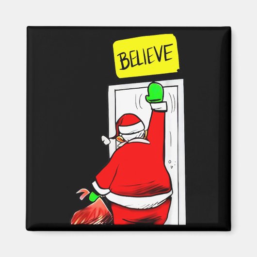Kerstmis geloof Kerstmis Magneet (Voorkant)