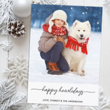 Kerstmis Gelukkig Hoe-lijkdagen Moderne Hond Foto
