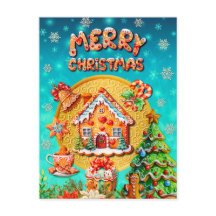 Kerstmis Gengeltebrood Snoep Huis, en Nieuwjaar