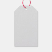 Kerstmis Gepersonaliseerde Foto Cadeaubijsluiter Cadeaulabel (Achterkant)