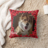 Kerstmis - Gepersonaliseerde huisnaam/ Foto Kussen (Deken)