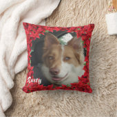Kerstmis - Gepersonaliseerde huisnaam/ Foto Kussen (Deken)