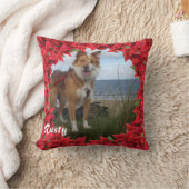Kerstmis - Gepersonaliseerde huisnaam/ Foto Kussen (Deken)