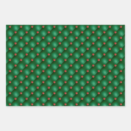 Kerstmis - gequilleerde Trio Inpakpapier Vel (Voorkant 2)